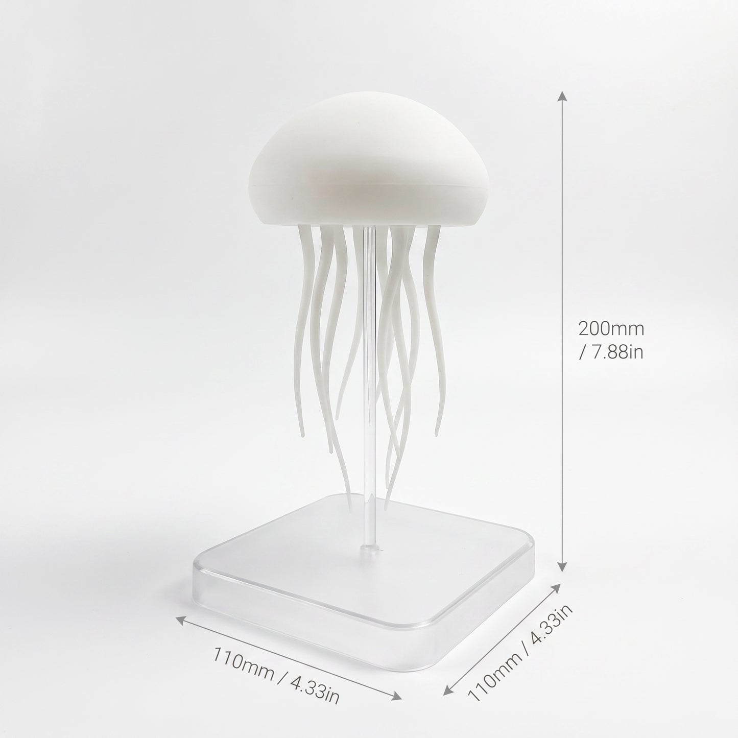 Jellyfish Lamp | 9-Tentacle RGB LED Mood Light with Remote