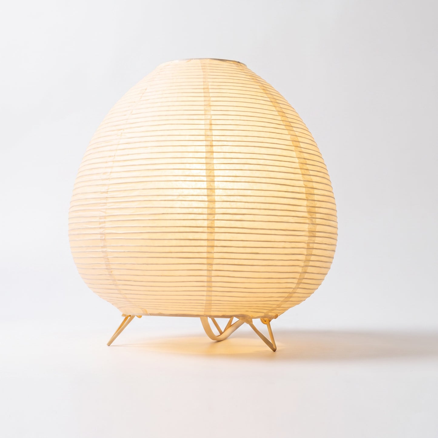 Paper Lantern Table Lamp | Japanese Rice Paper LED Lamp for Bedroom & Living Room
