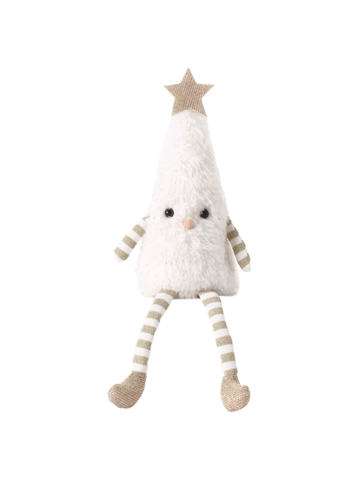 Stuffed Christmas Tree Plush | Cute Doll For The Shelf | Xmas Home Decor for Living & Bedroom