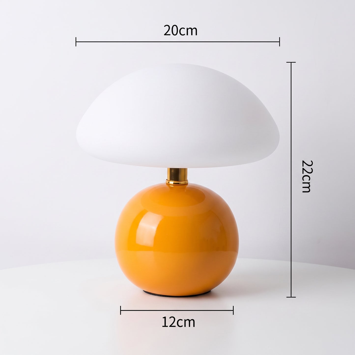 Mushroom Lamp | Dome & Ball LED Table Lamp, Dimmable Night Light