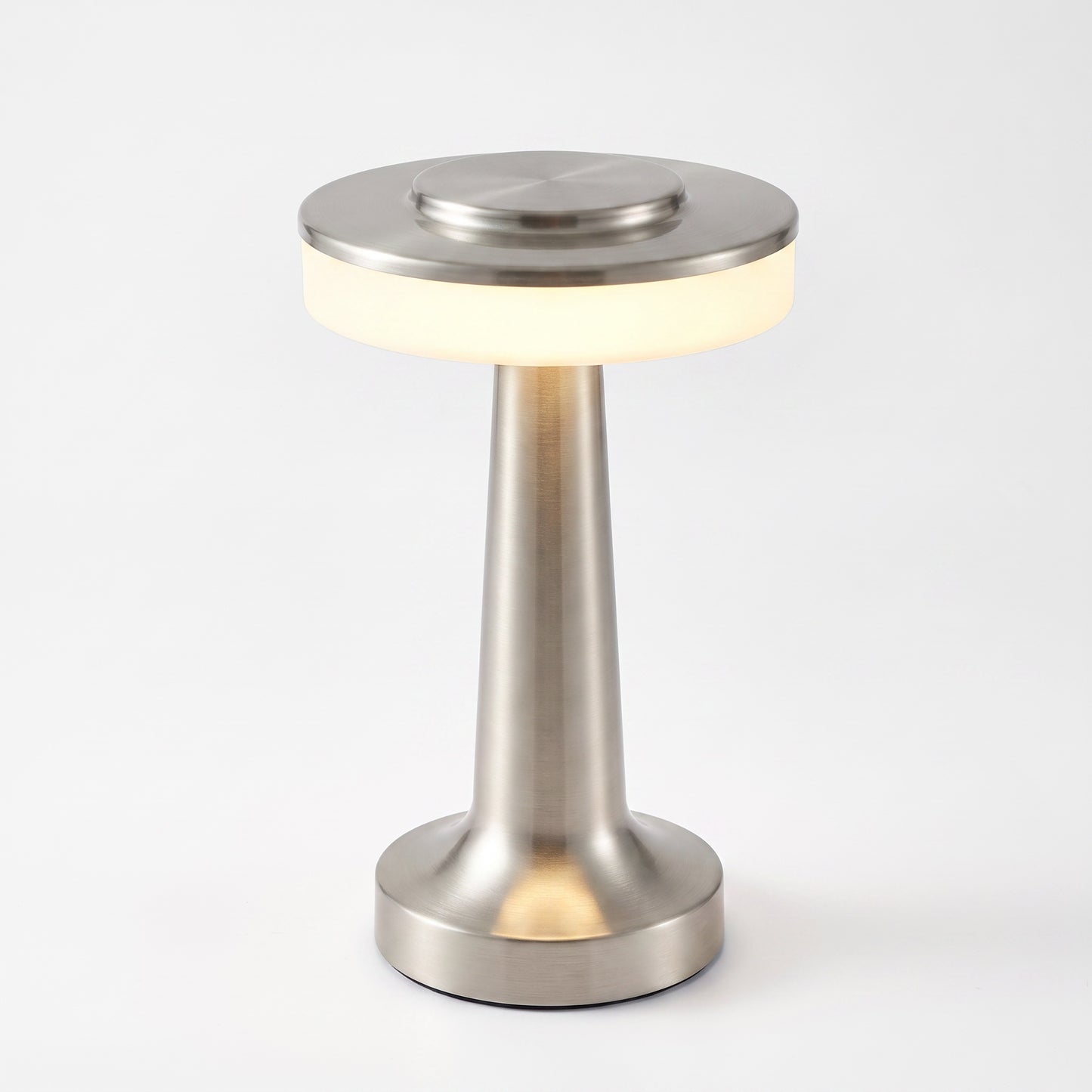 Cordless Table Lamp | Rechargeable Metal Touch Mood Light