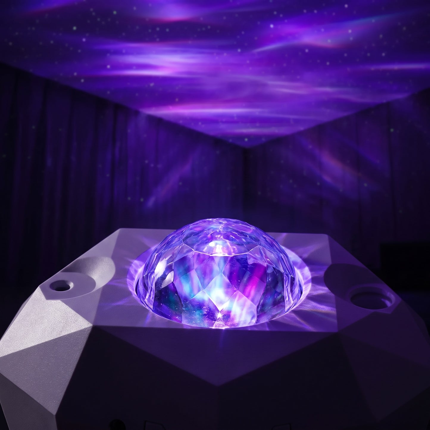 Aurora Projector | Northern Lights & Galaxy Star Night Light with Bluetooth Speaker