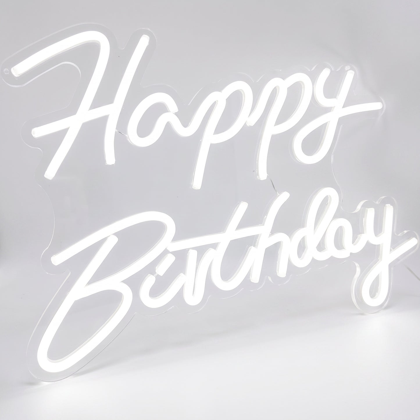 Happy Birthday Neon Sign | LED Wall Light for Parties & Photos