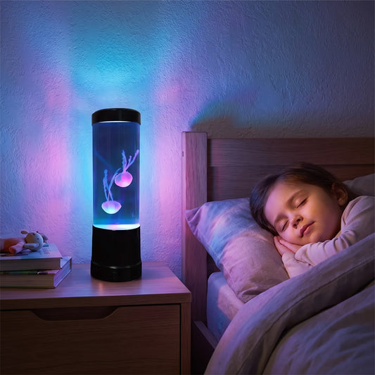 Jellyfish Lamp | LED Color-Changing Aquarium Night Light