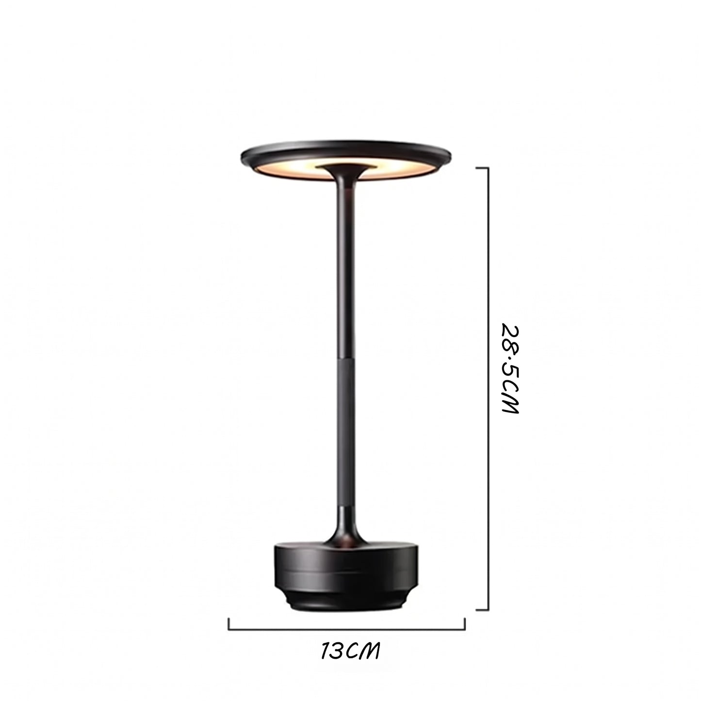 Cordless Table Lamp | Retro Rechargeable Dimmable LED Touch Light