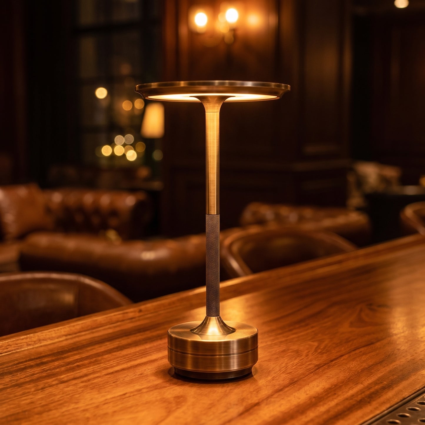 Cordless Table Lamp | Retro Rechargeable Dimmable LED Touch Light
