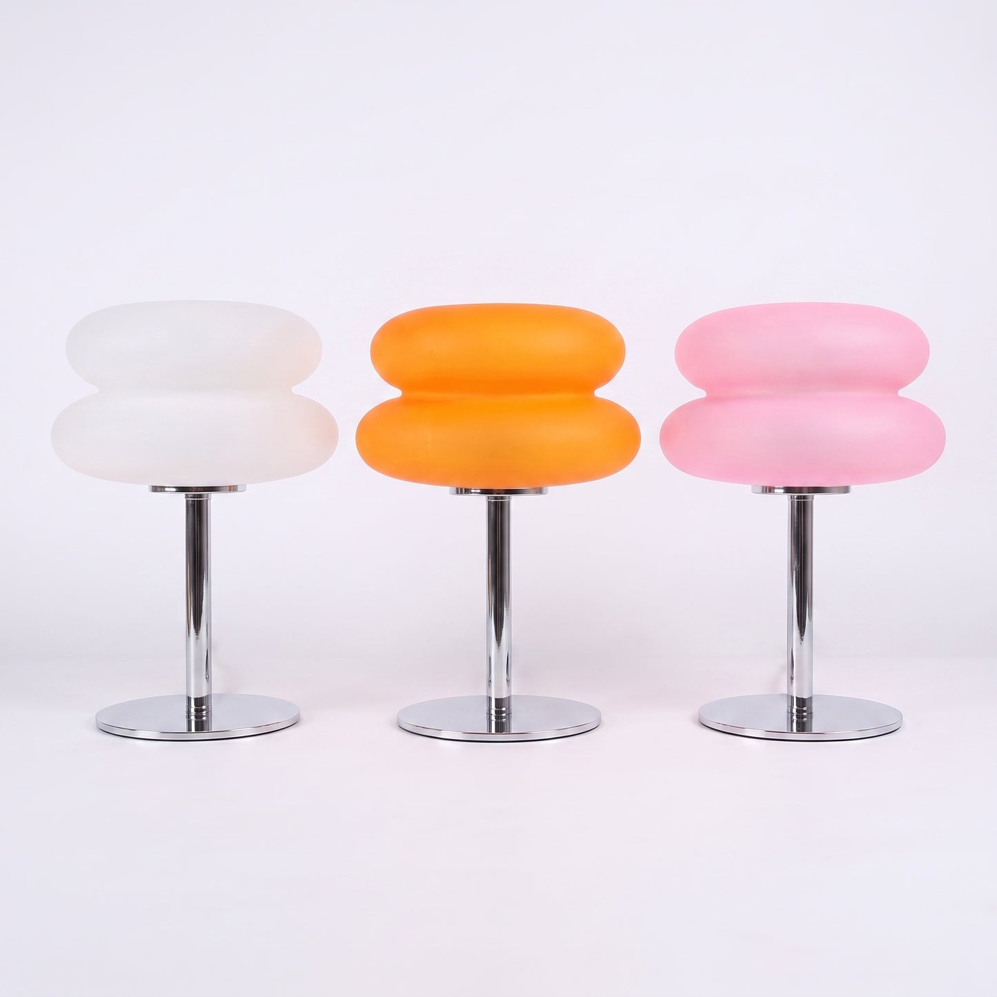 Bedside Table Lamp | Modern Frosted LED Lamp, Dimmable