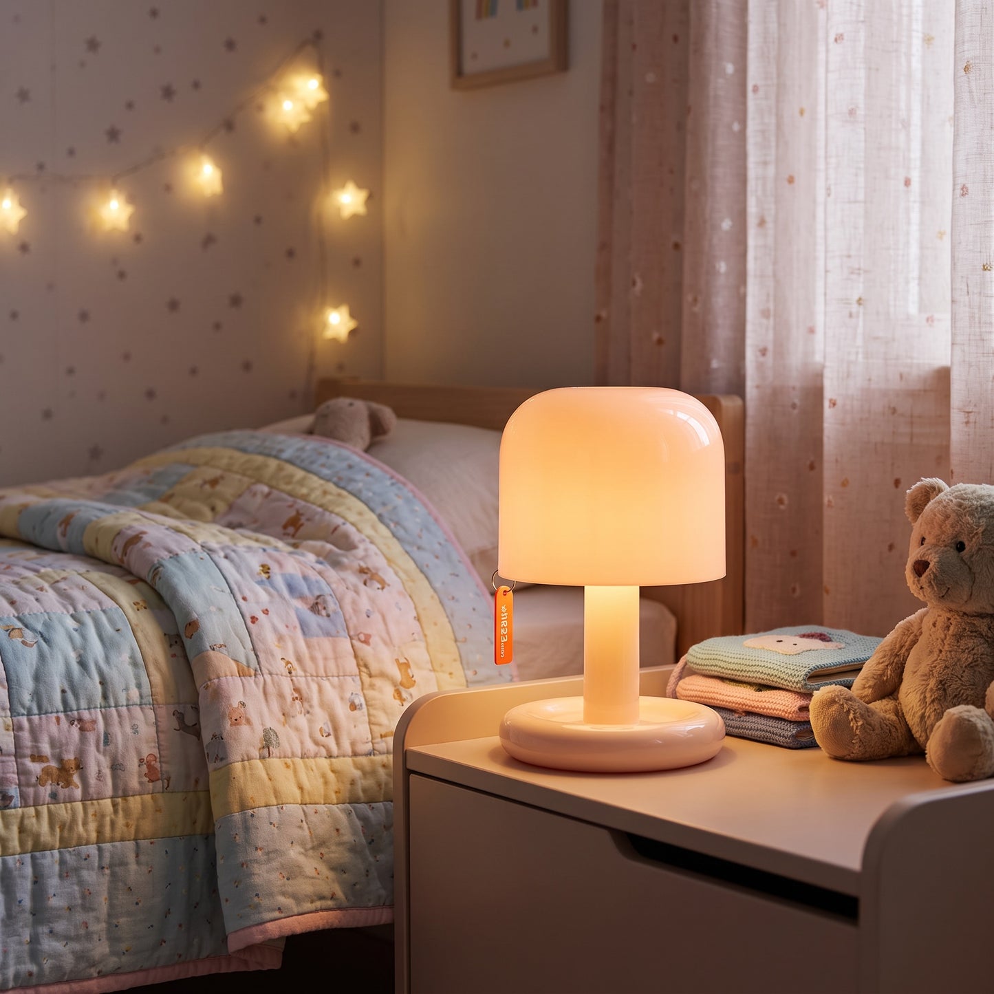 Sunset Night Light | Mini Rechargeable LED Bedside Lamp (Warm Glow)