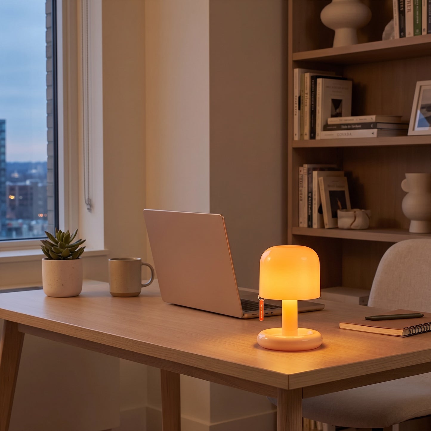 Sunset Night Light | Mini Rechargeable LED Bedside Lamp (Warm Glow)