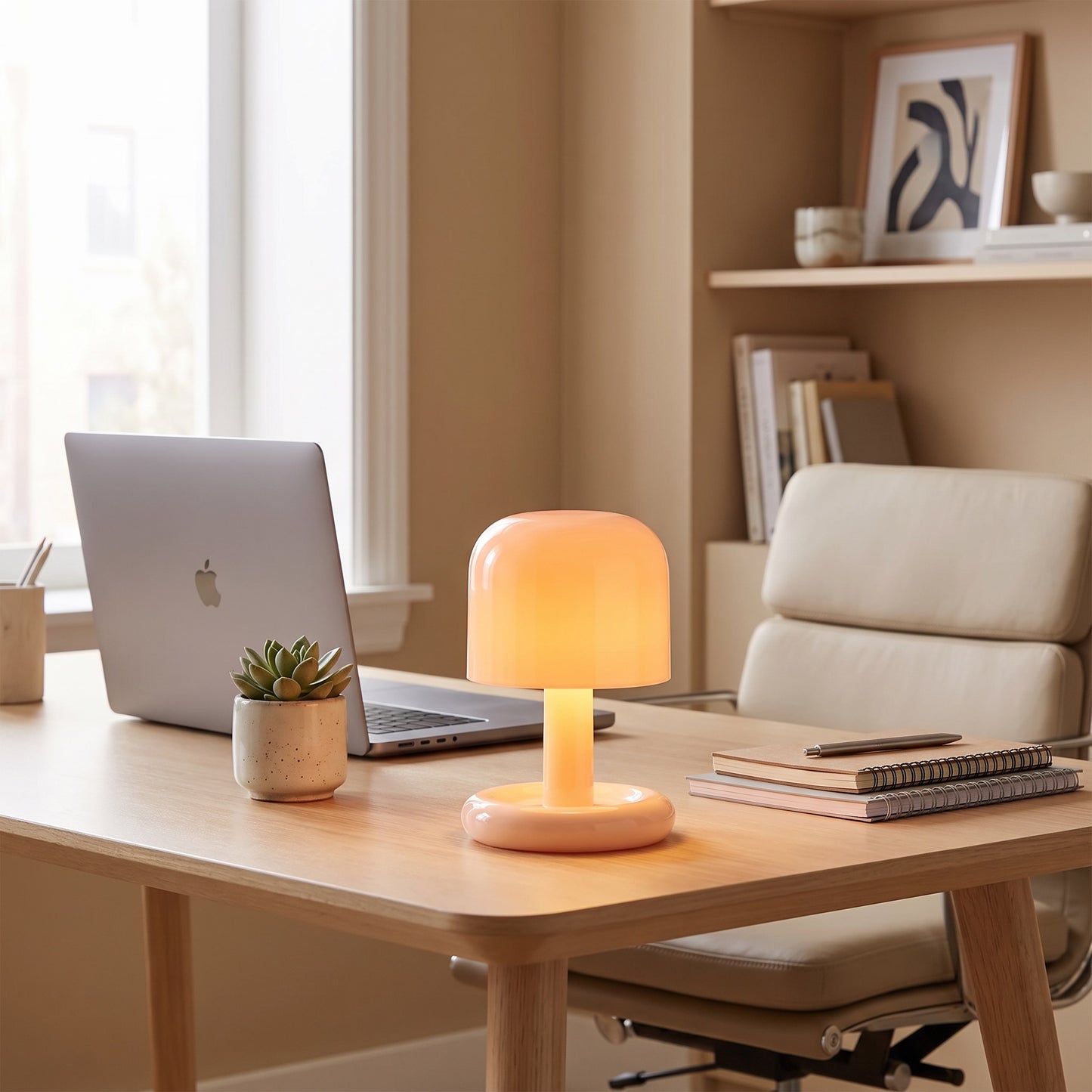 Sunset Night Light | Mini Rechargeable LED Bedside Lamp (Warm Glow)