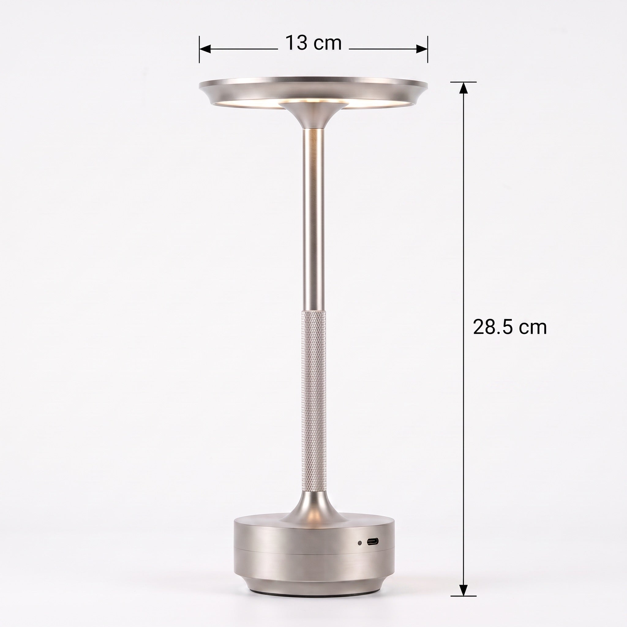 Cordless Table Lamp | Retro Rechargeable Dimmable LED Touch Lamp, Vintage Bedside & Desk Lamp for Bedroom, Dining & Bar